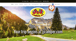 Desktop Screenshot of jjcamper.com