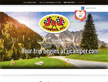 Tablet Screenshot of jjcamper.com